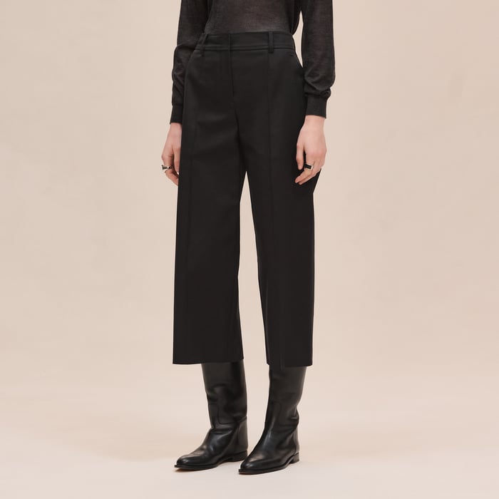 Noir Cropped Pants