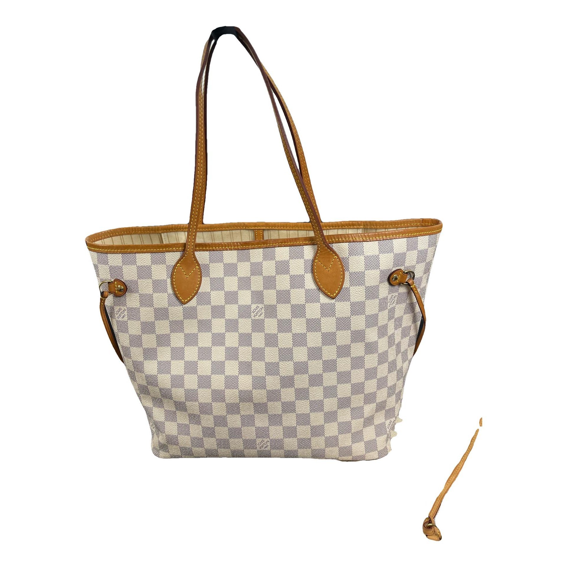 Neverfull leather tote