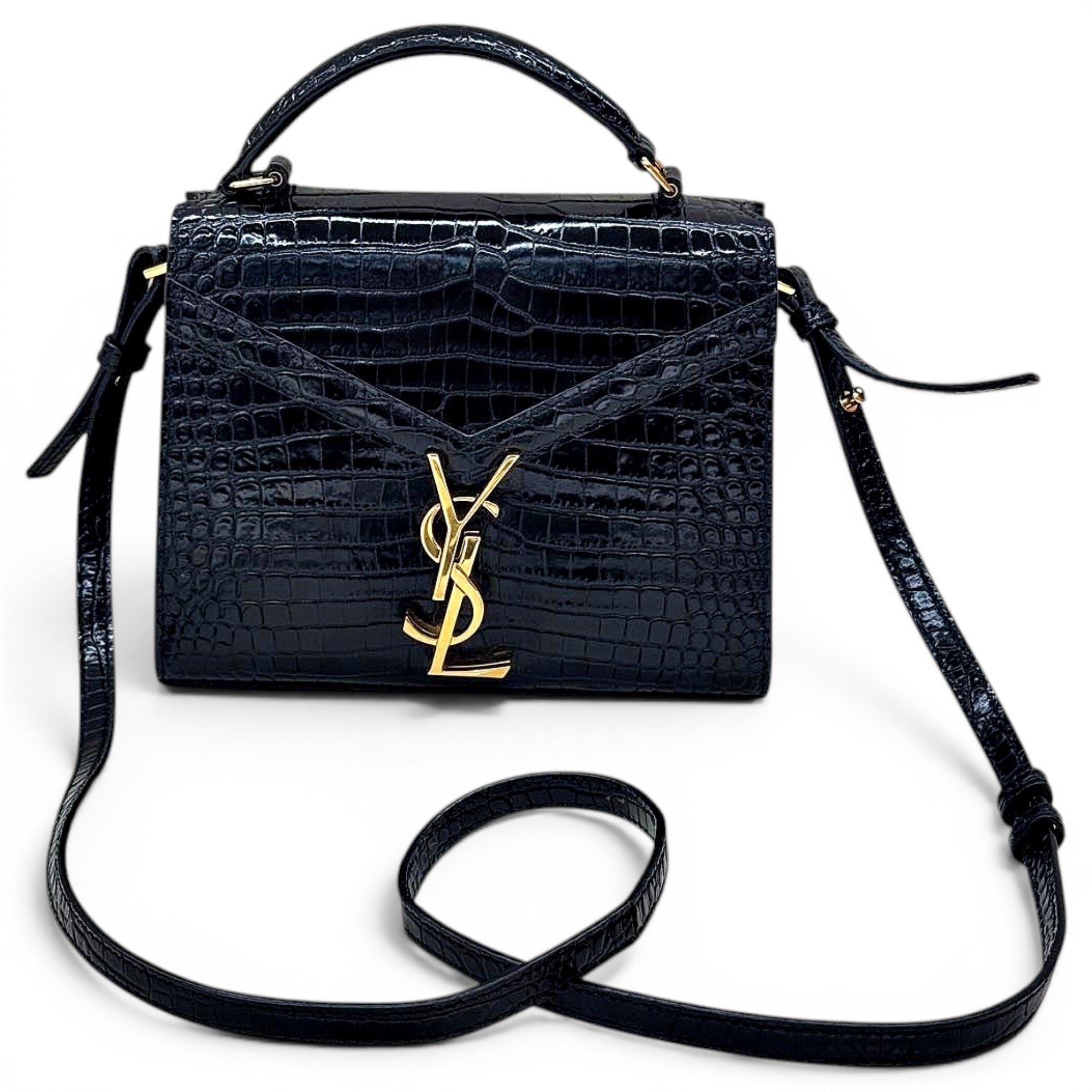 Cassandra Top Handle leather handbag