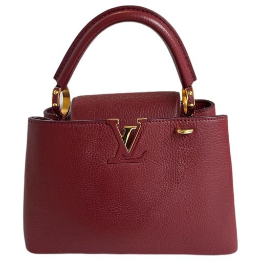 Capucines leather handbag