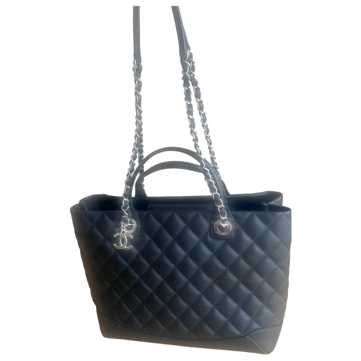 Leather tote