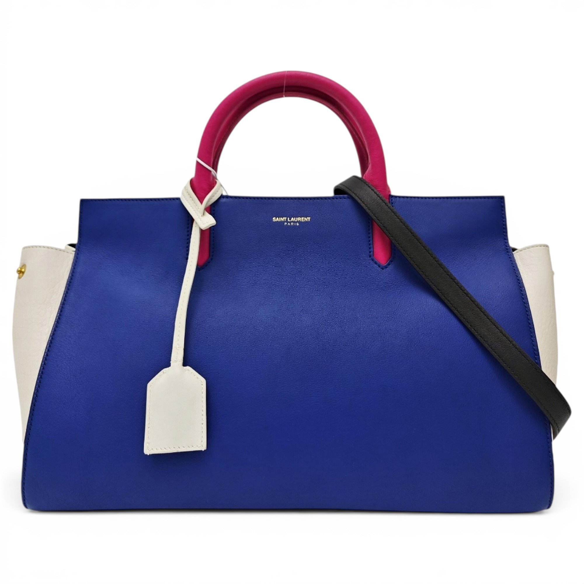 Cabas Rive Gauche leather handbag