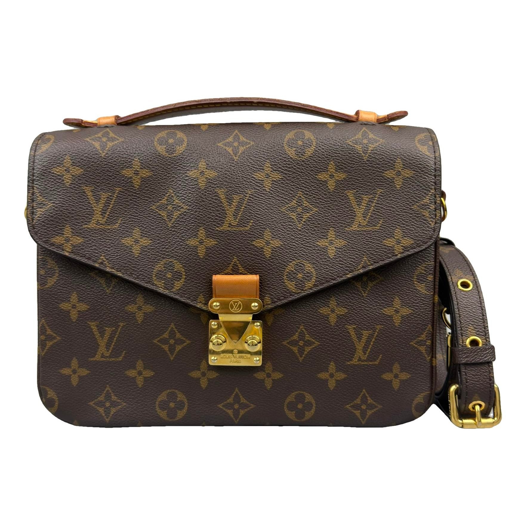 Metis leather handbag