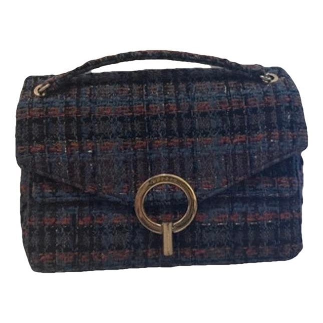 Sandro Yza tweed crossbody bag