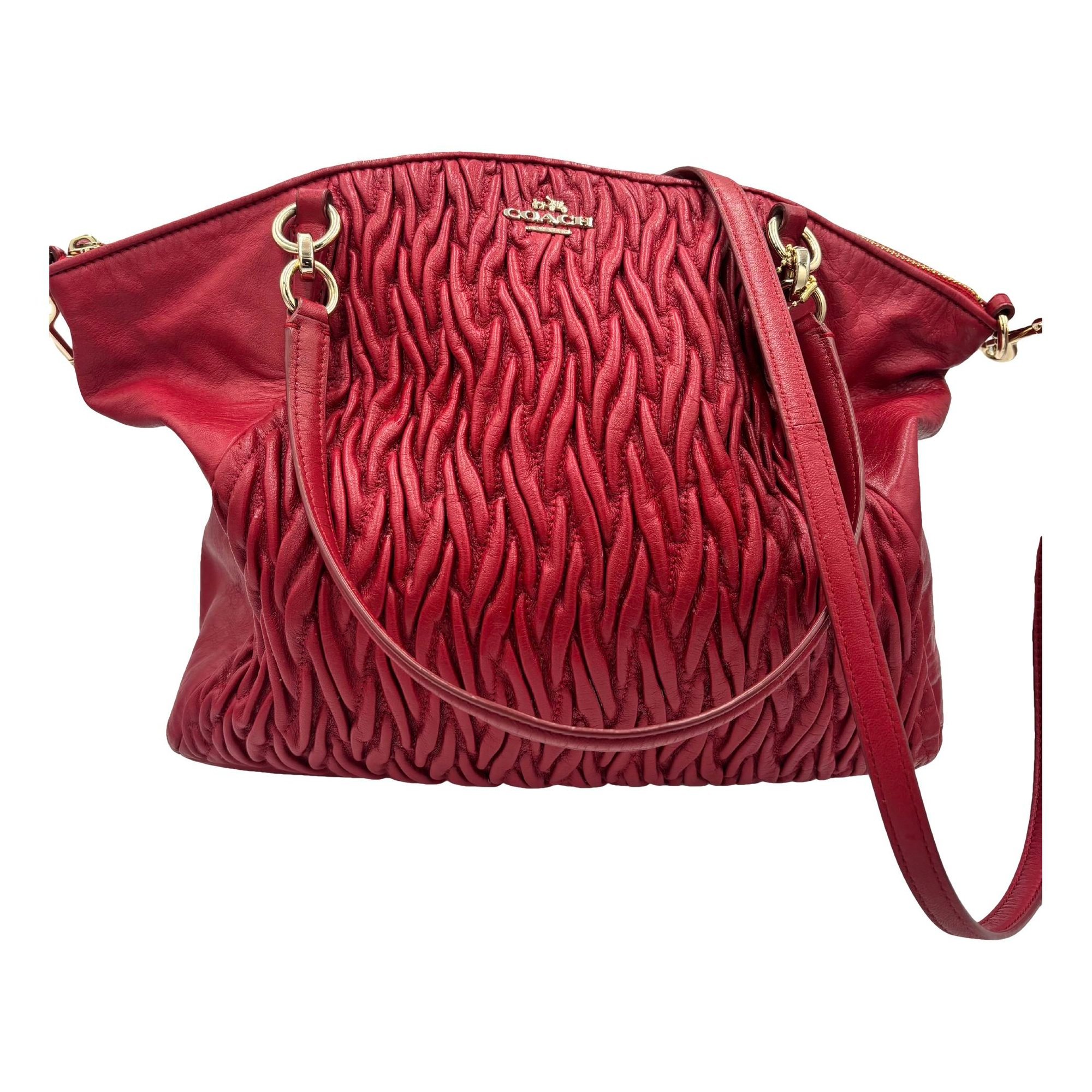 Leather handbag