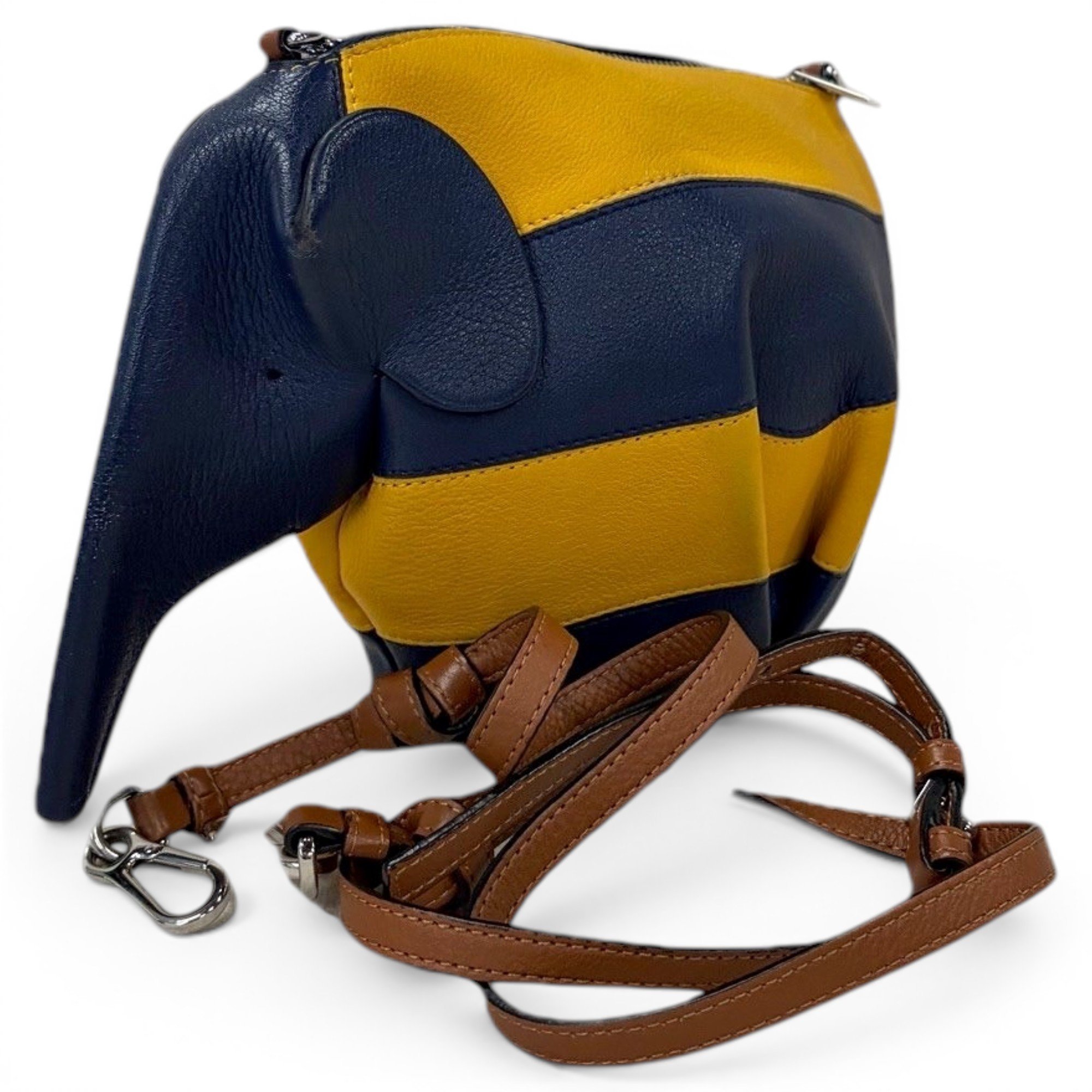 Animals leather handbag