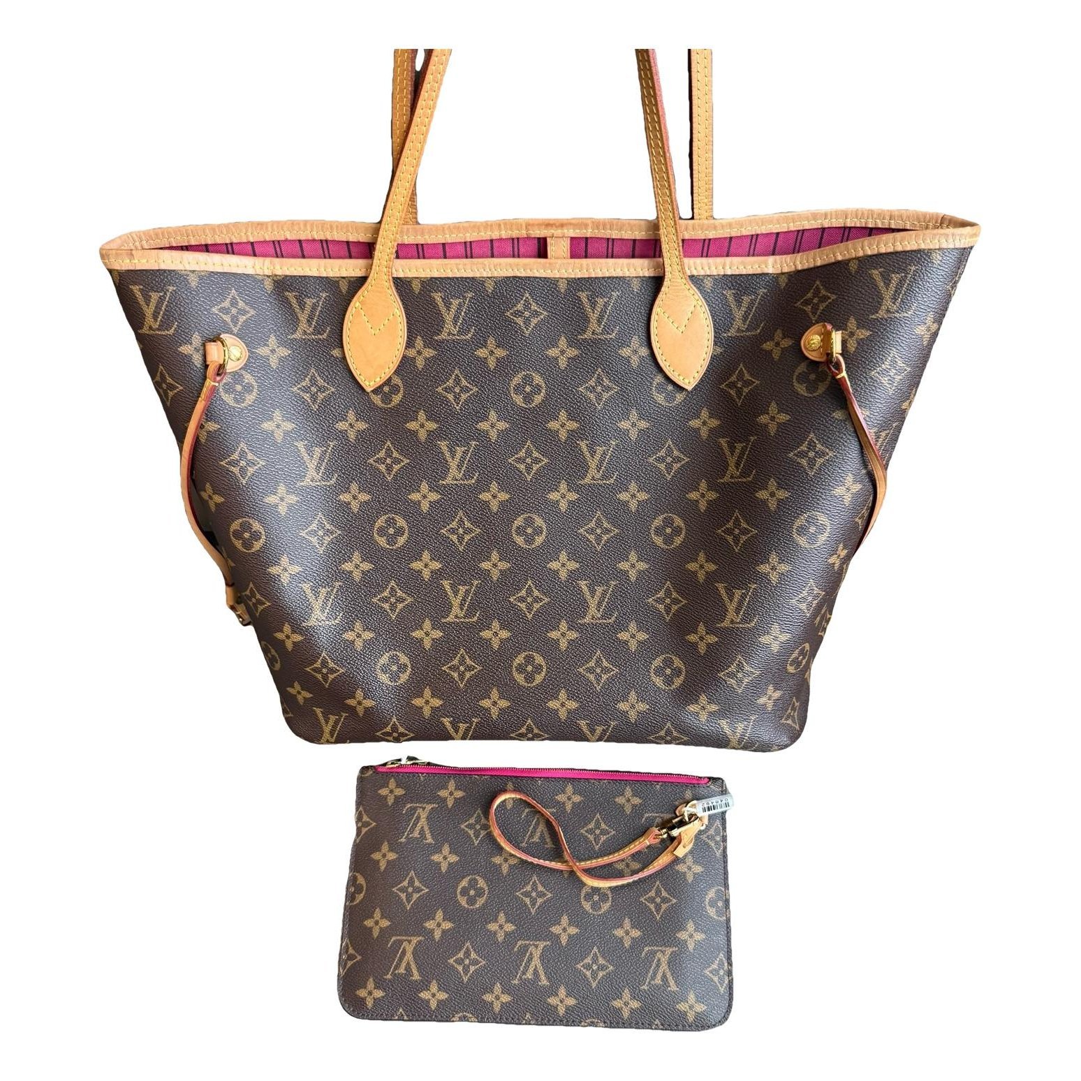 Neverfull leather handbag
