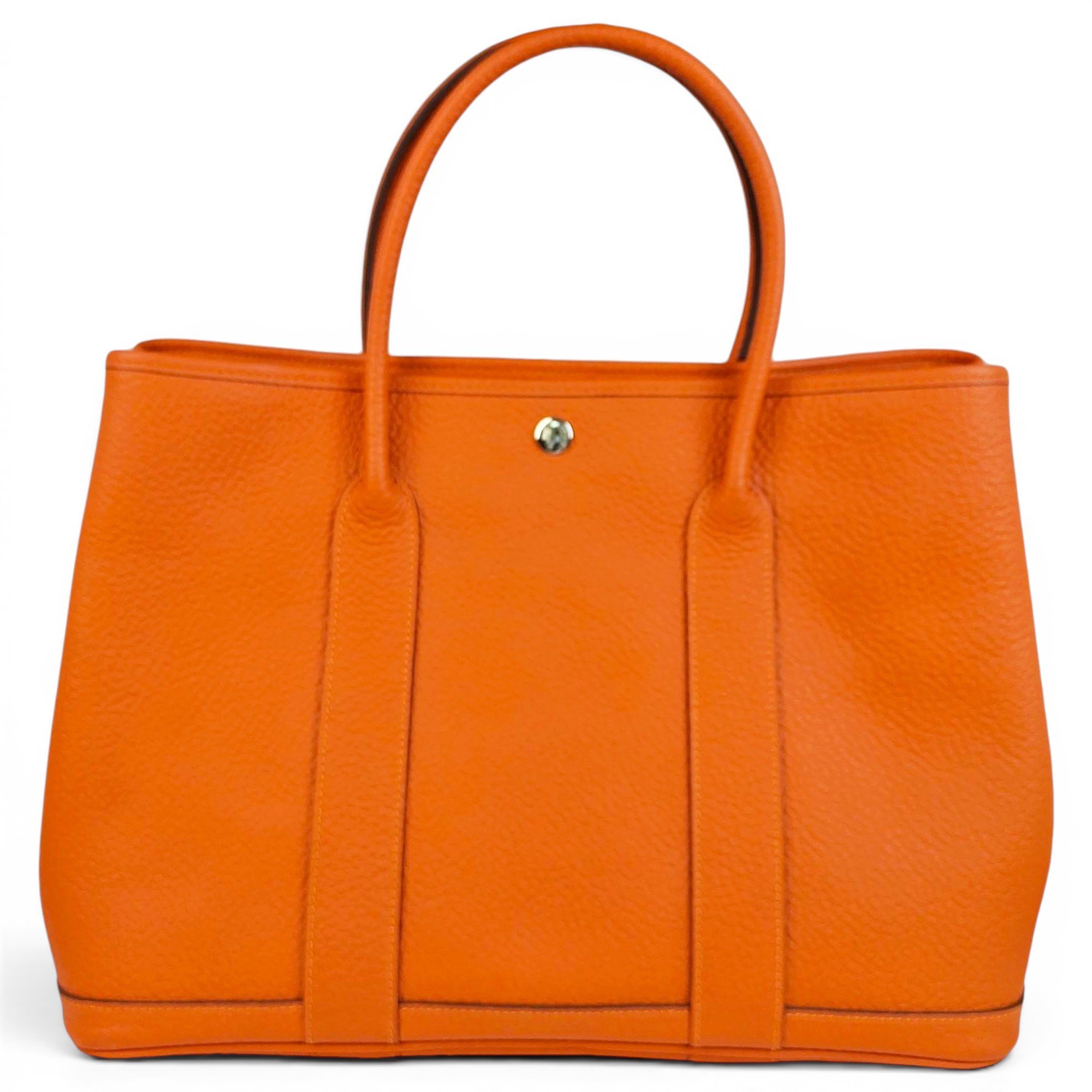 Garden Party leather handbag