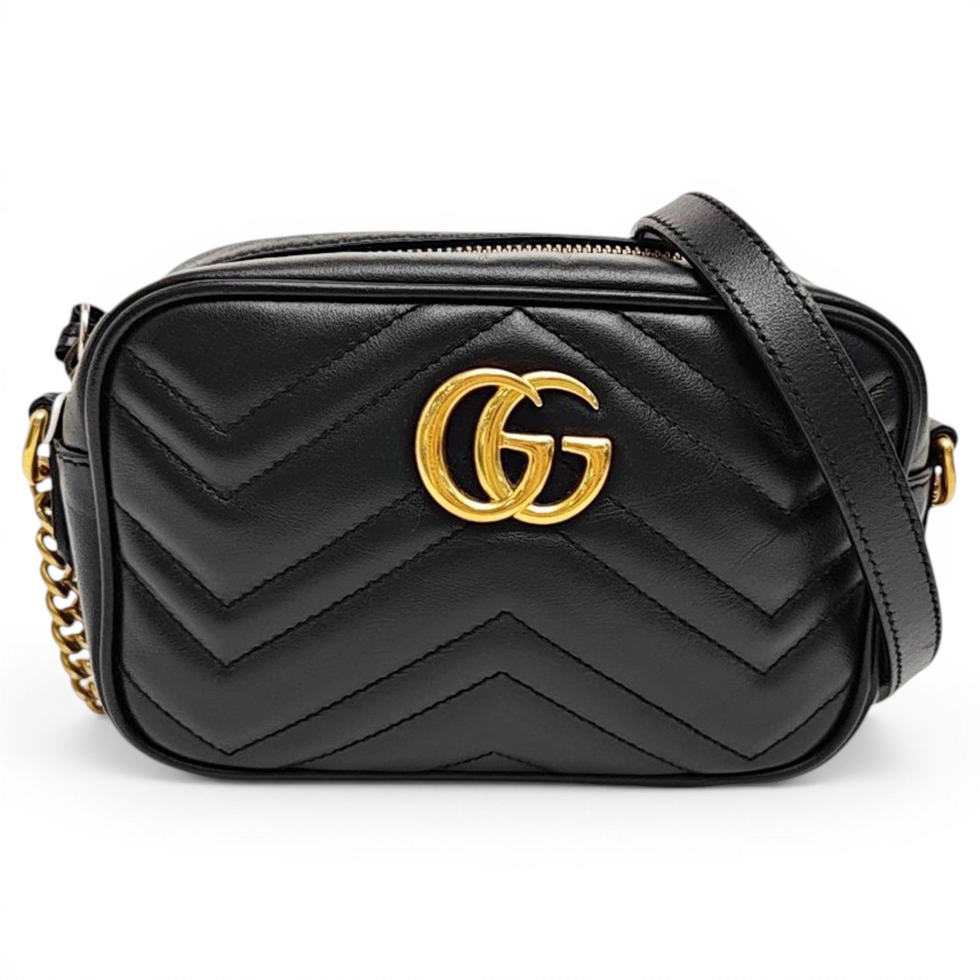 GG Marmont leather crossbody bag