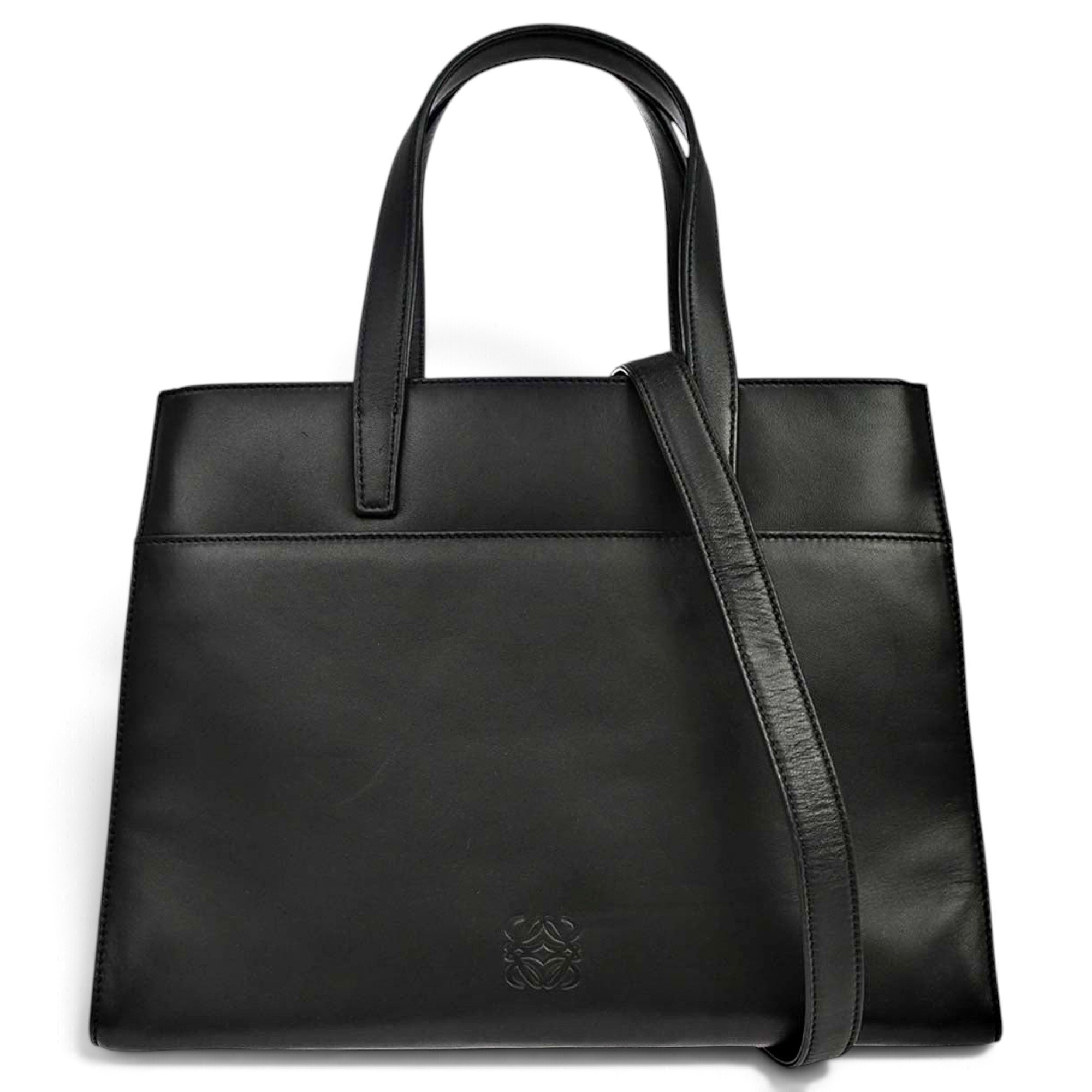 Leather handbag