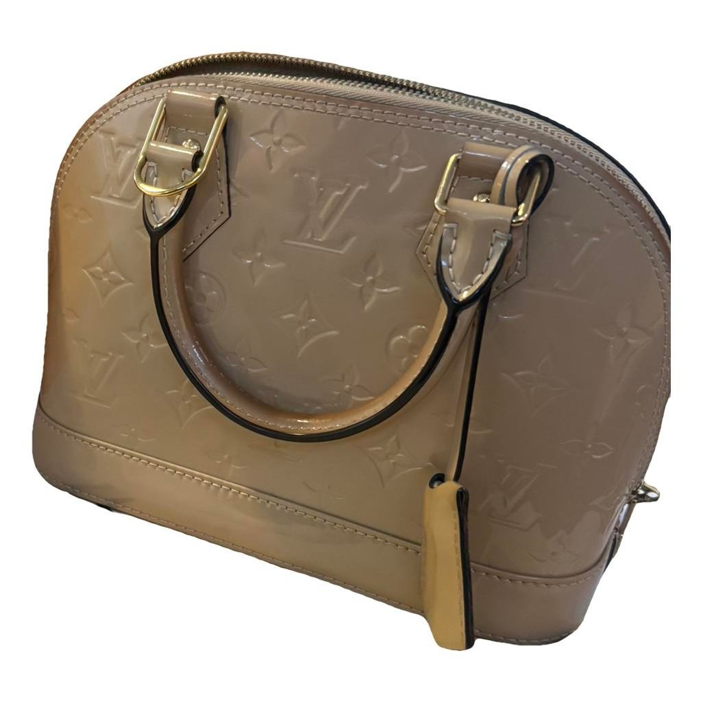Louis Vuitton Alma BB leather handbag