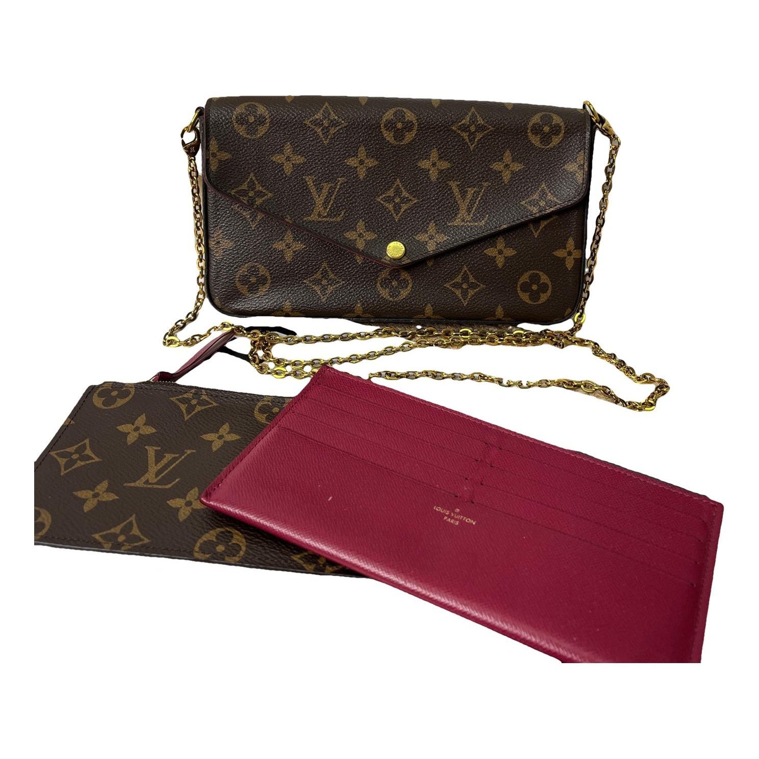 Félicie leather crossbody bag