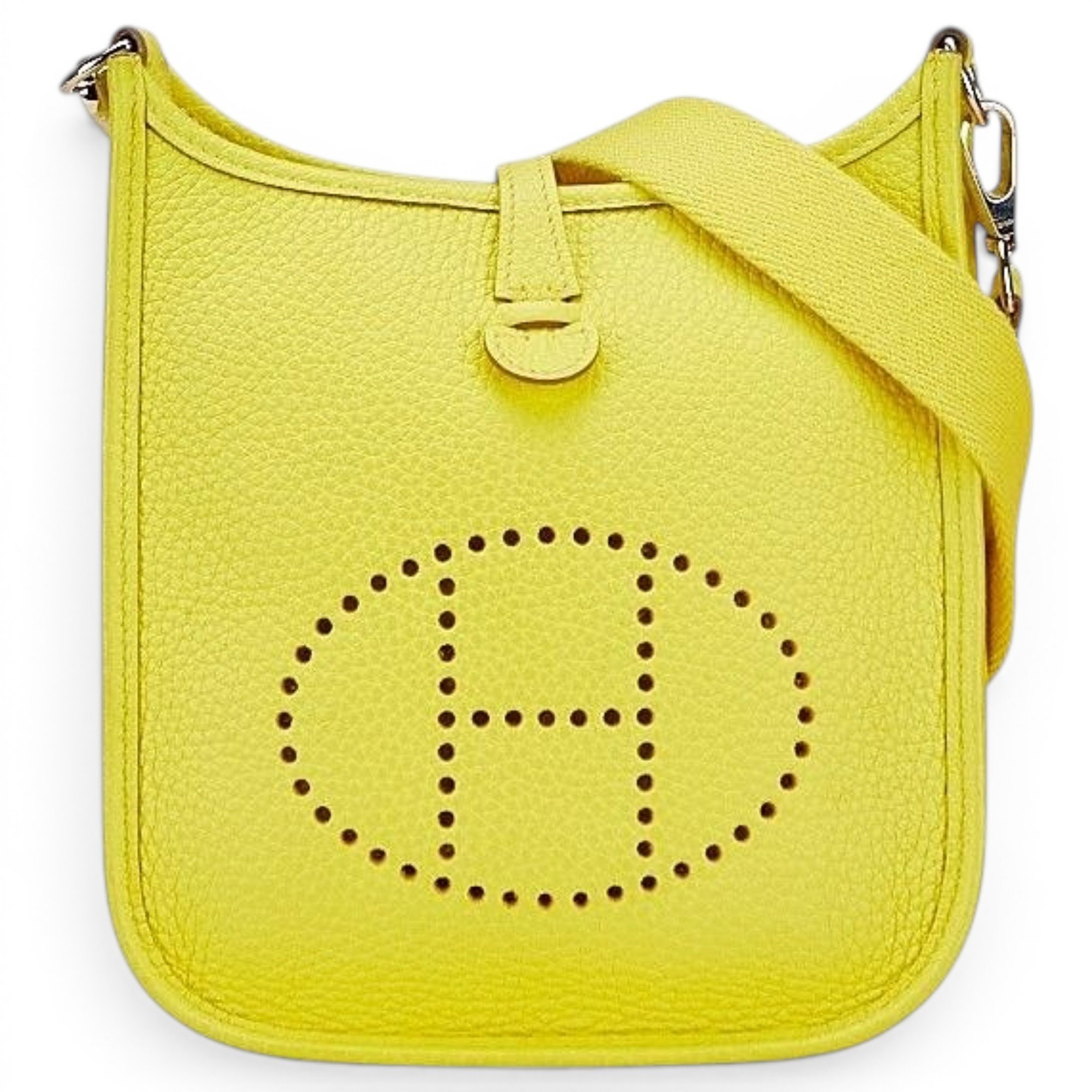 Evelyne leather handbag