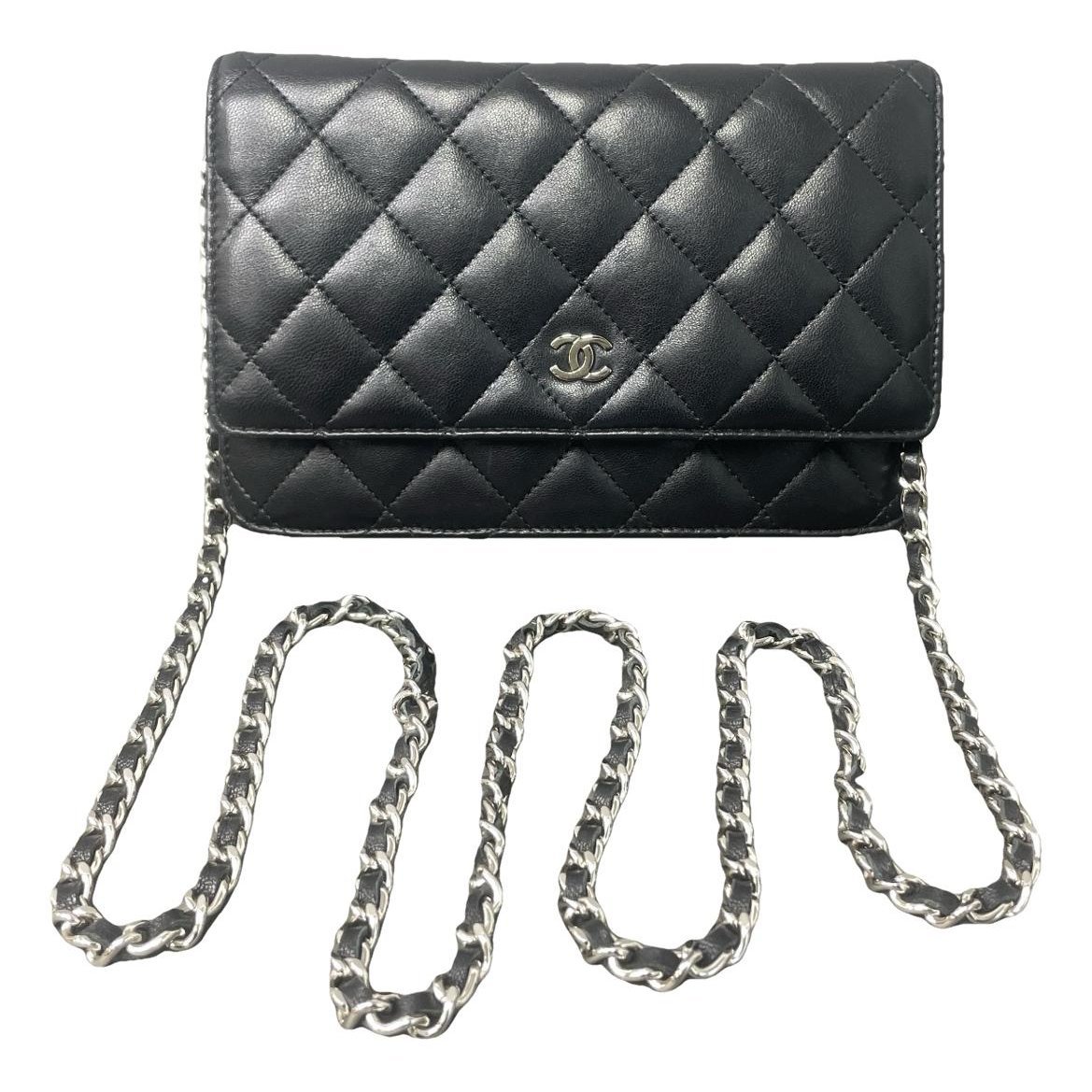 Wallet On Chain Timeless/Classique leather crossbody bag