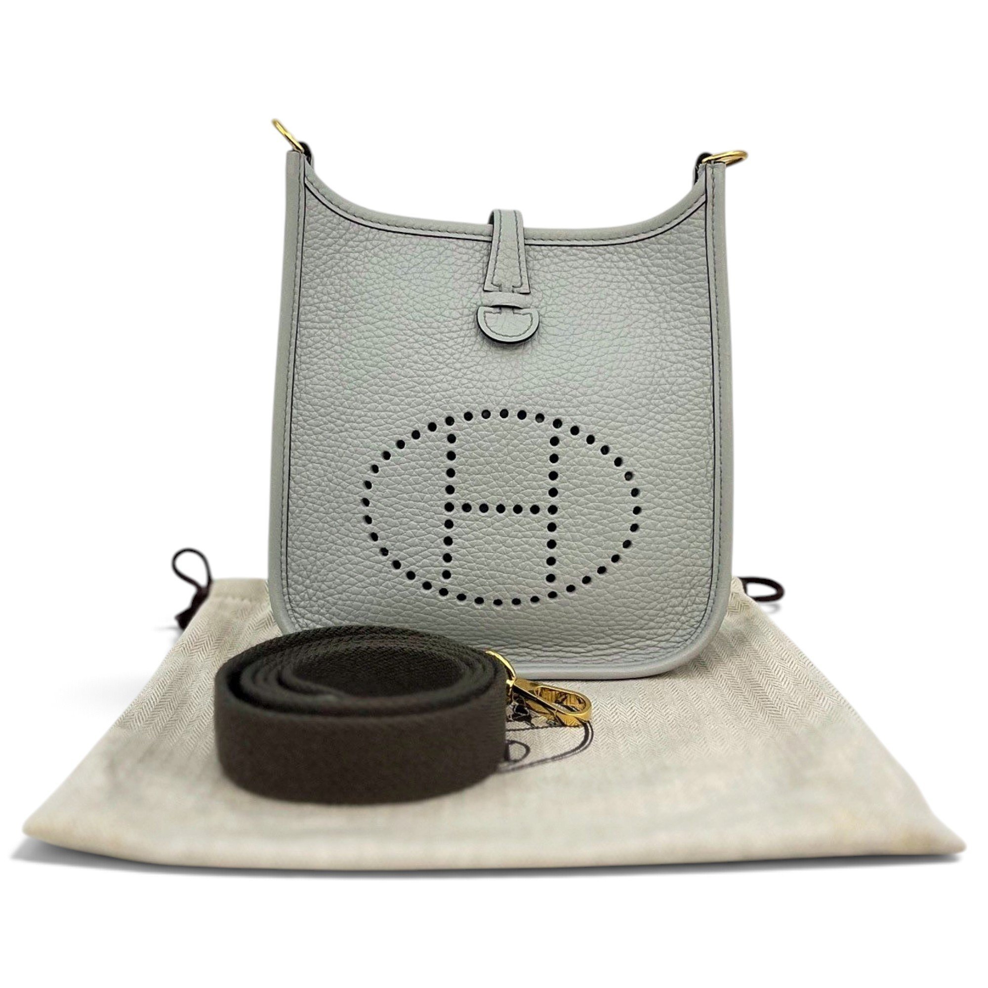Mini Evelyne leather handbag