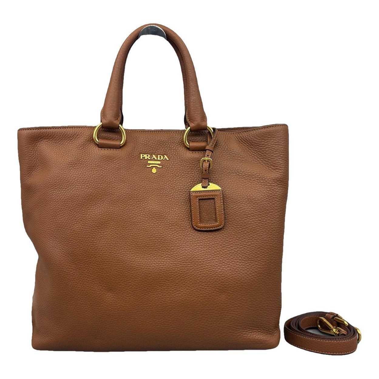Leather tote