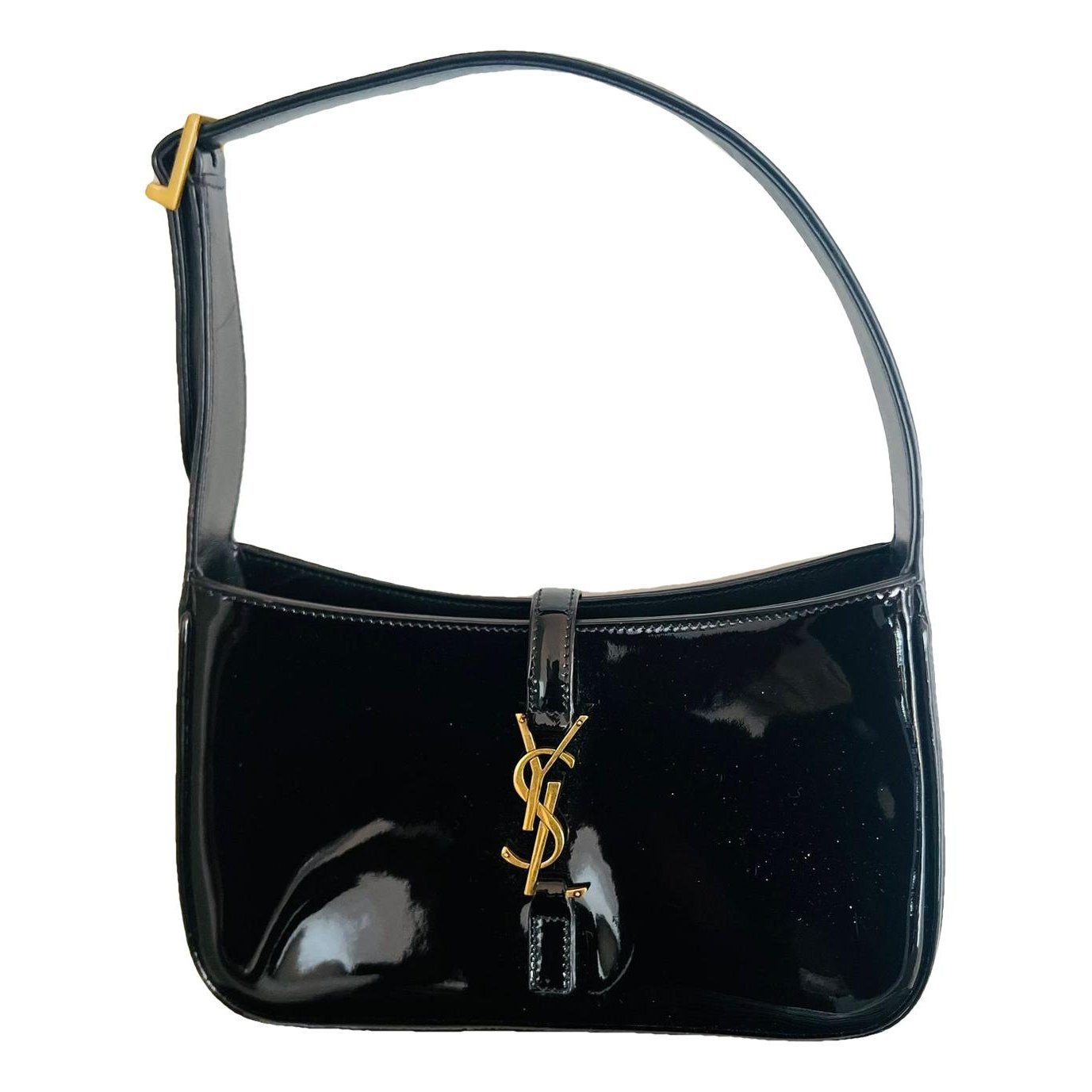 Le 5 à 7 patent leather handbag
