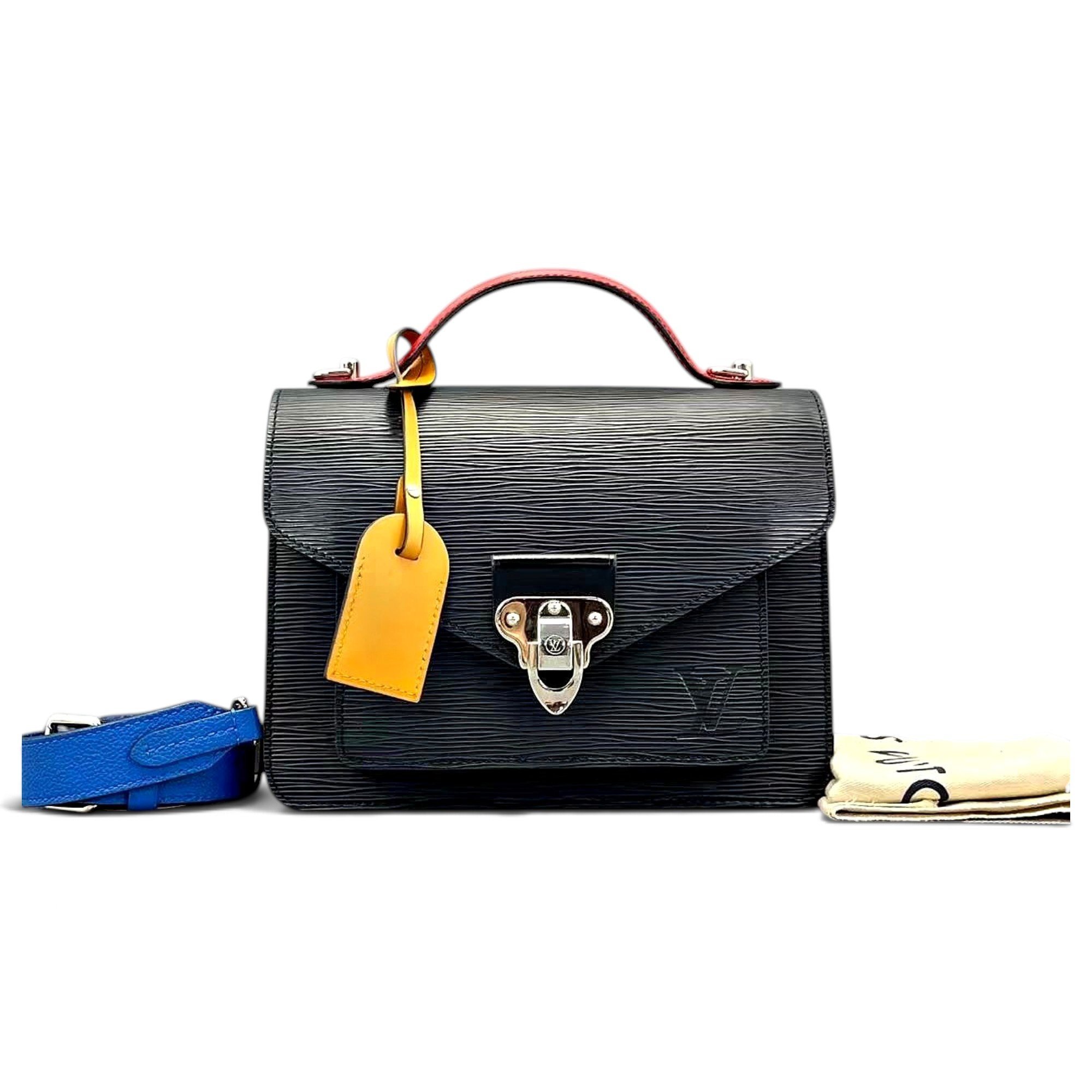 Monceau leather satchel