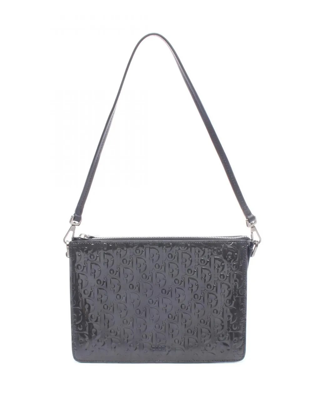 Dior 2010-2026 Diorissimo Trotter Patent shoulder bag