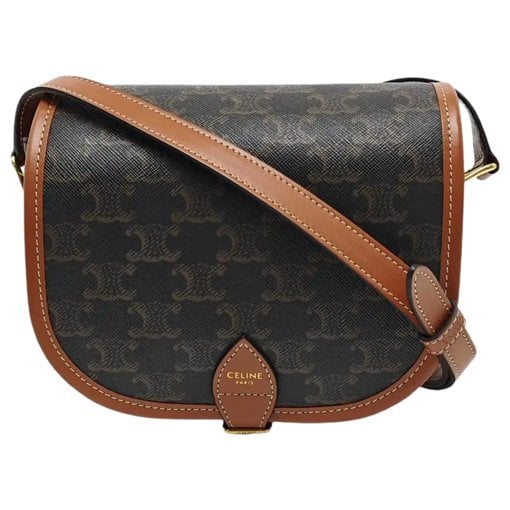 Folco leather crossbody bag