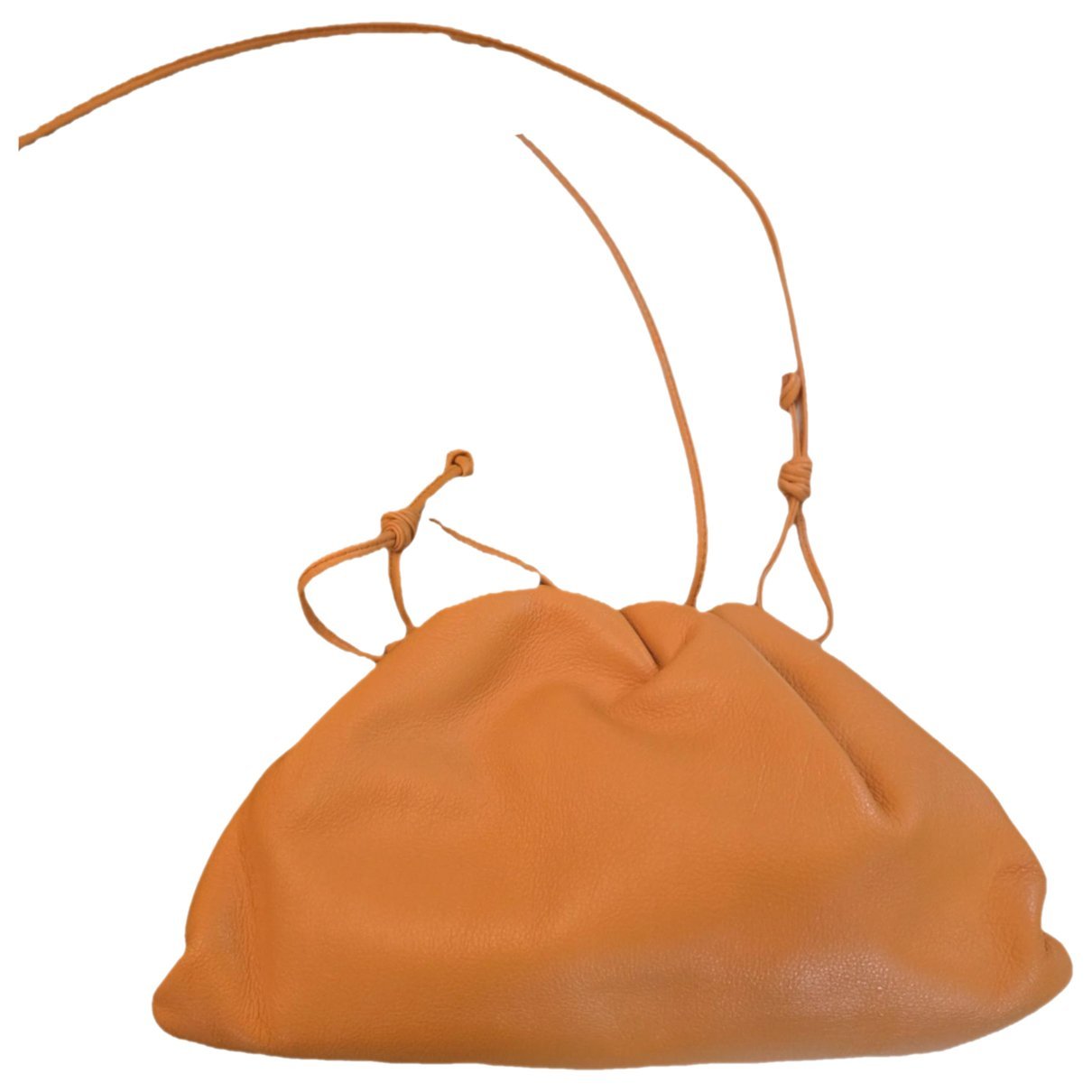Pouch leather crossbody bag