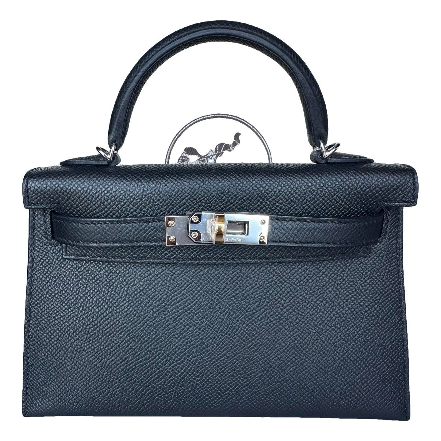 Kelly Mini leather handbag