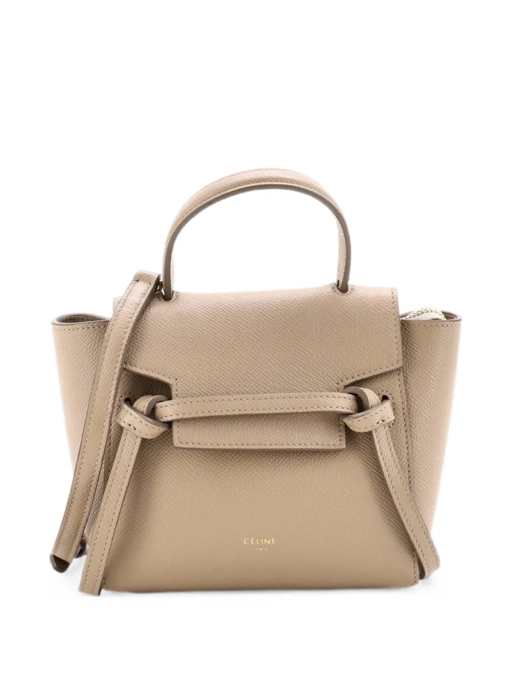 Belt Bag Textured Leather Pico shoulder bag
