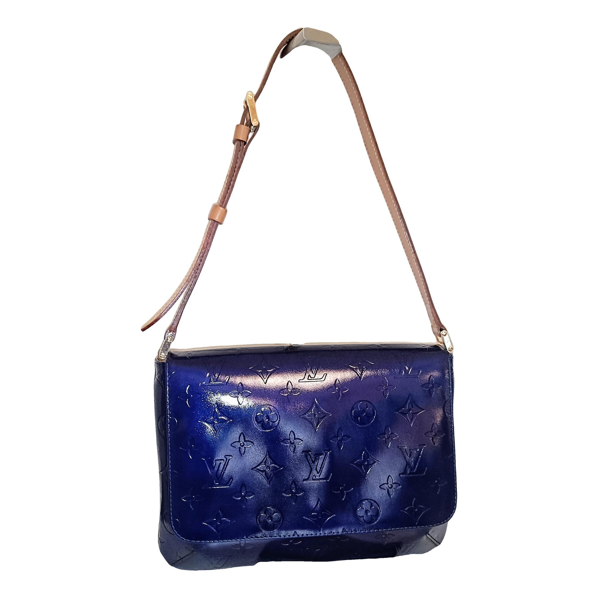 Thompson patent leather handbag