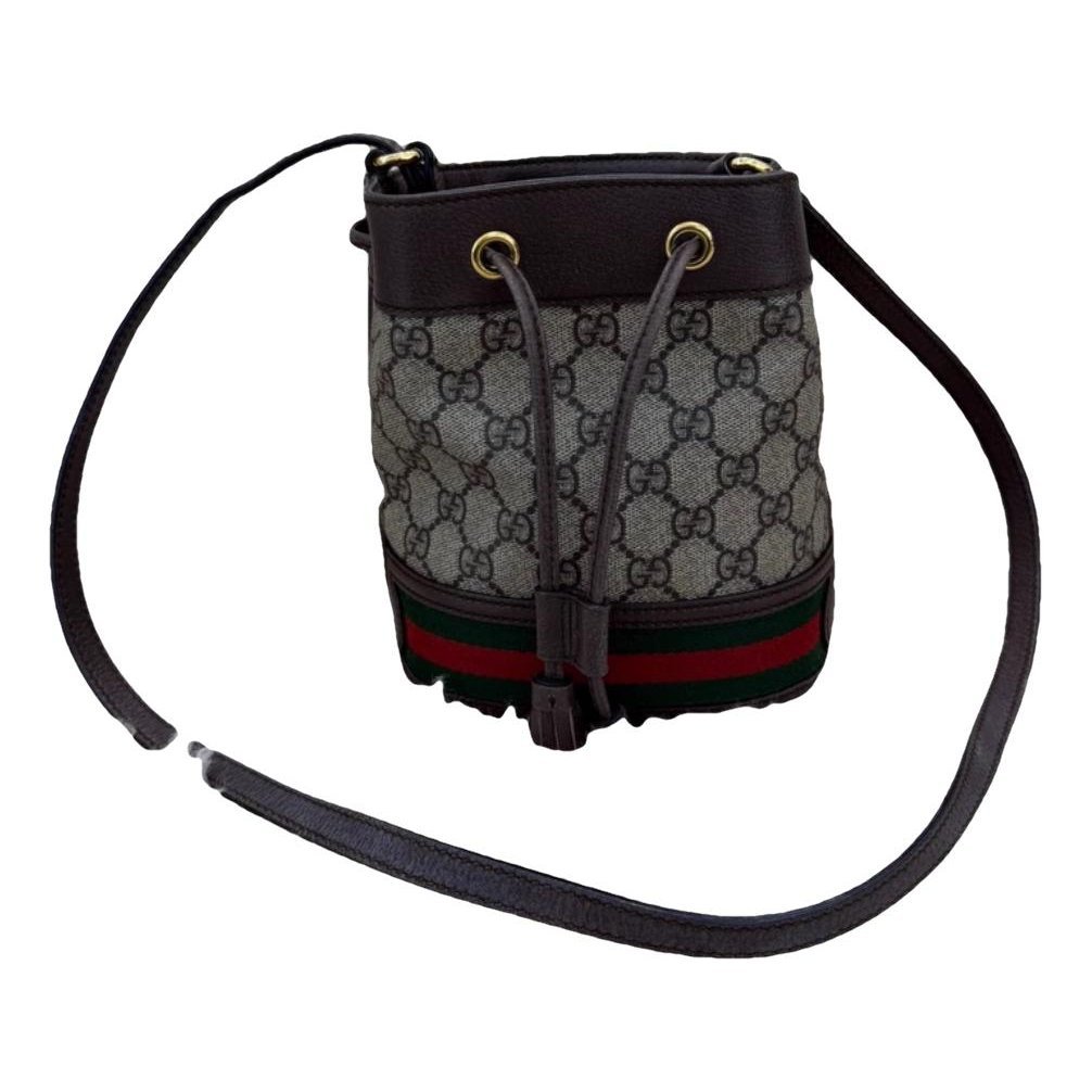 Ophidia Bucket cloth crossbody bag
