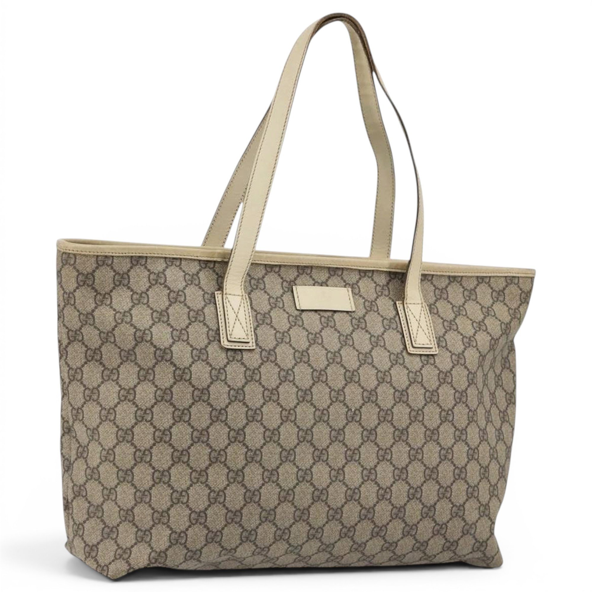 Leather tote