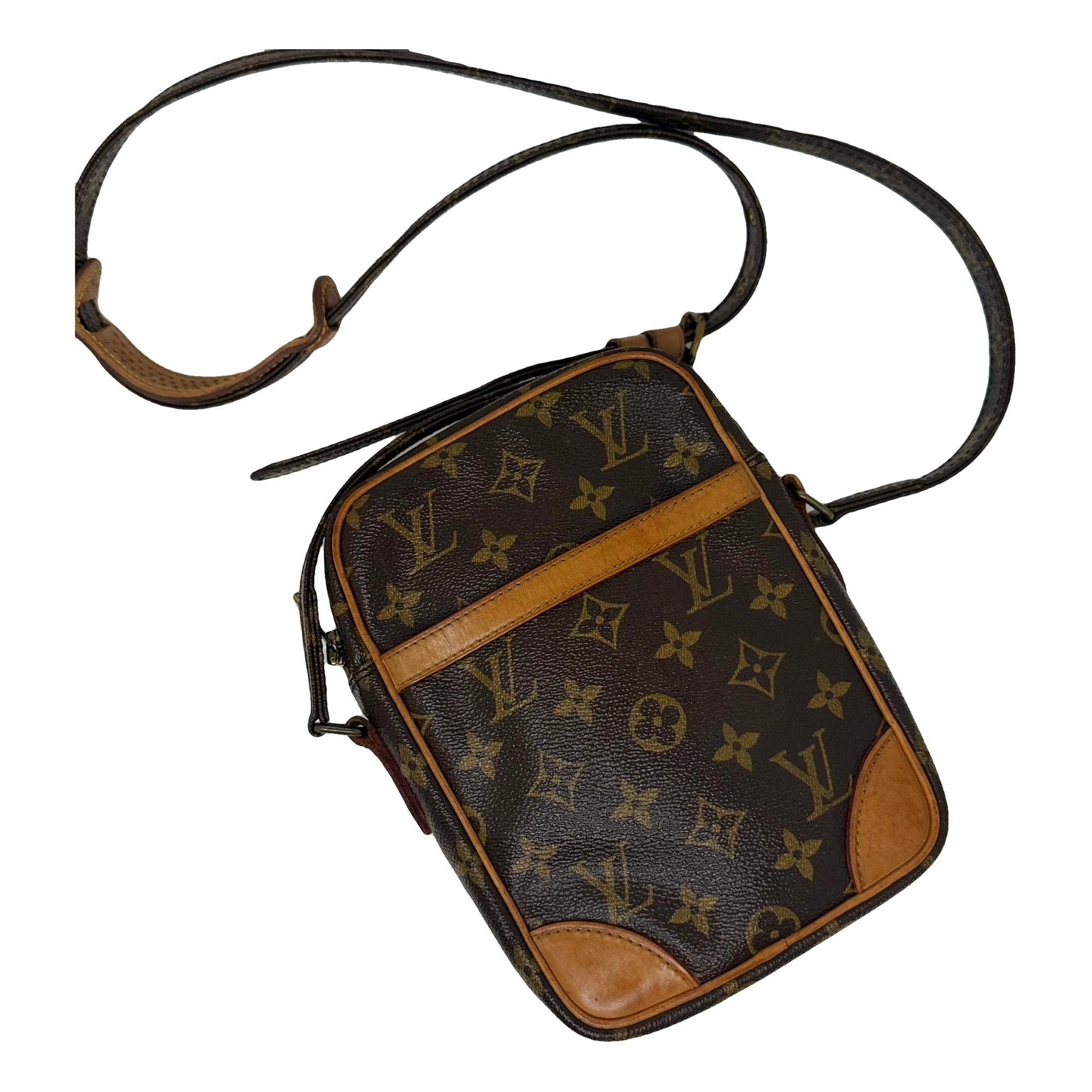 Danube leather crossbody bag