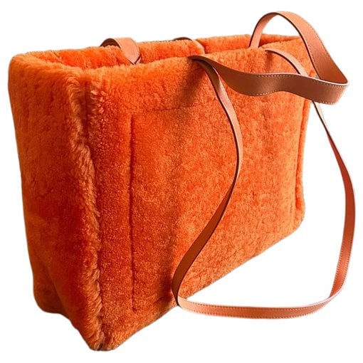 Jacquemus Faux fur handbag