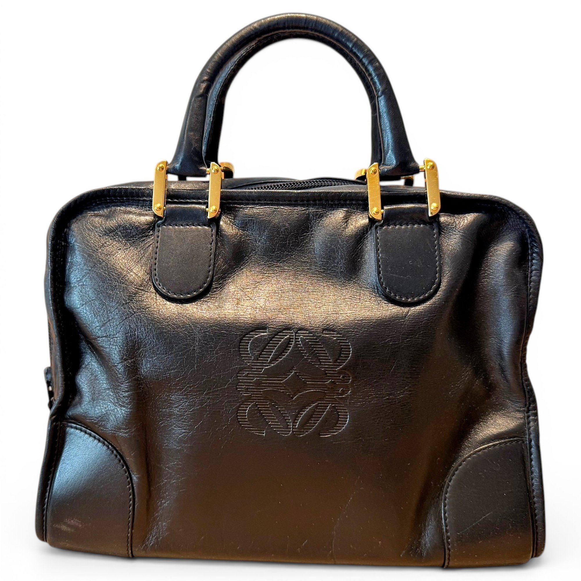 Amazona leather handbag