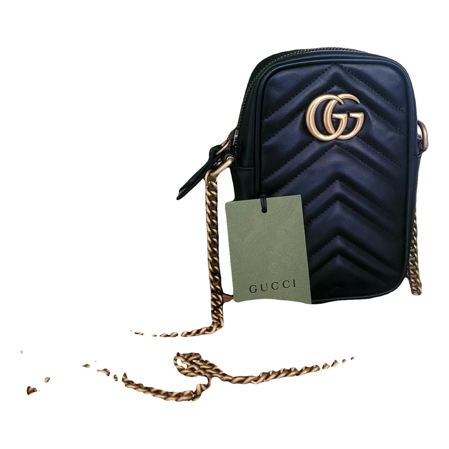 GG Marmont Phone leather crossbody bag