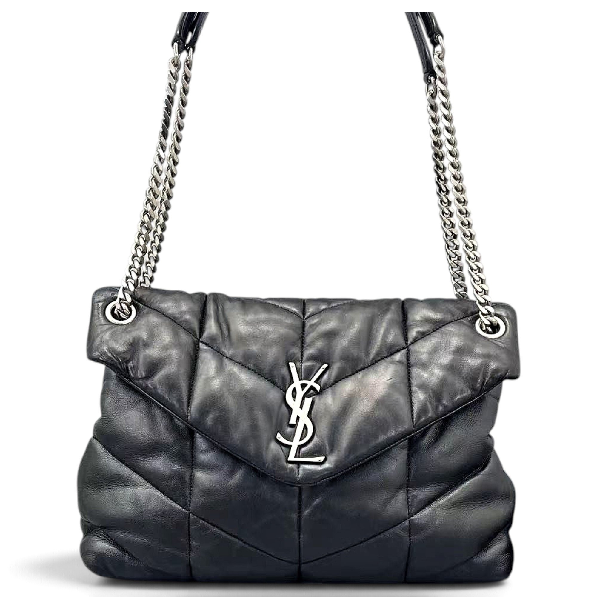 Loulou Puffer leather handbag