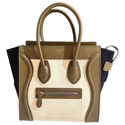 Luggage leather handbag