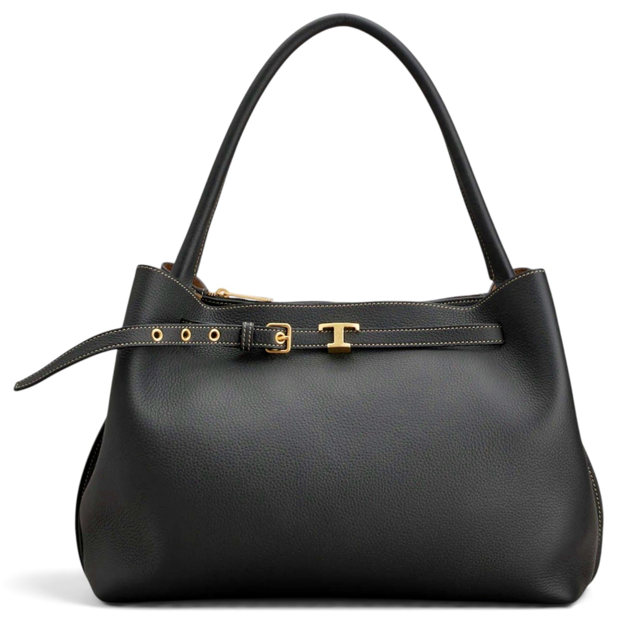 Leather tote