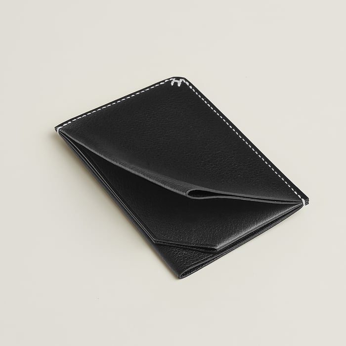 Noir H Sellier Card Holder