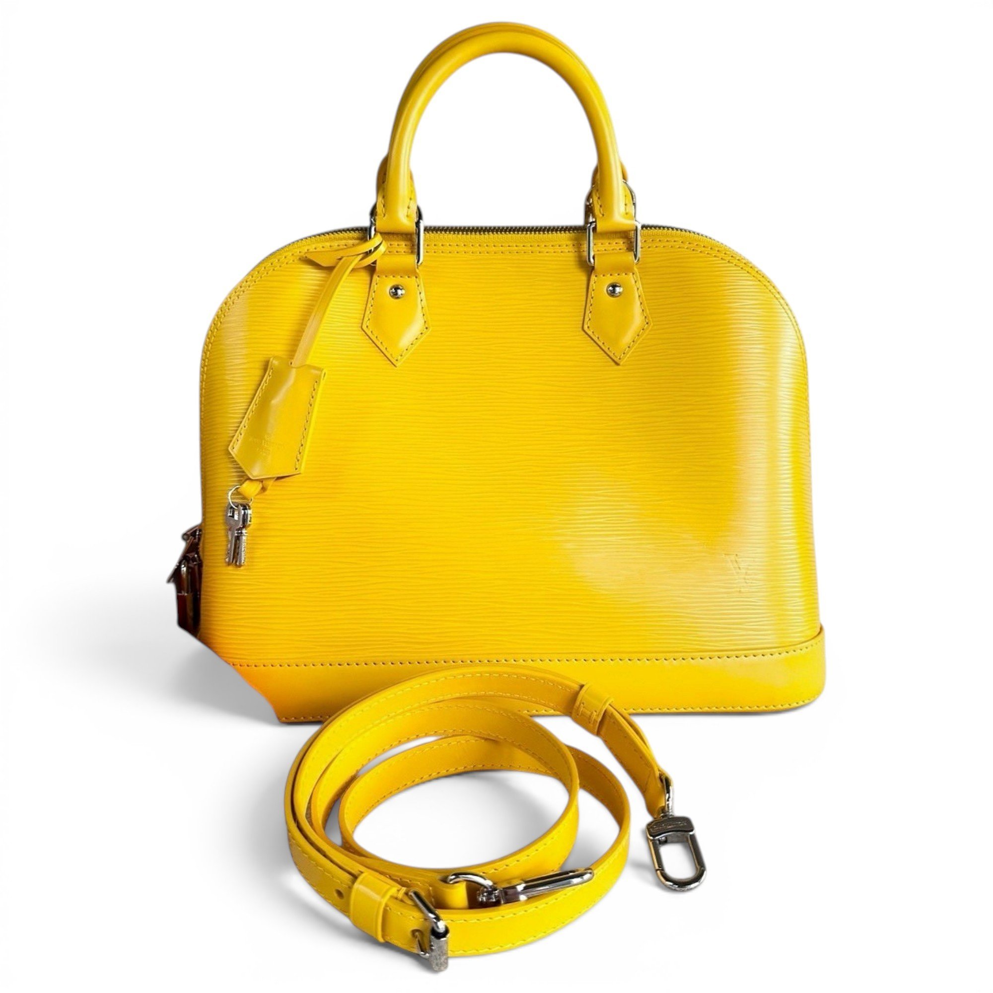 Alma leather handbag