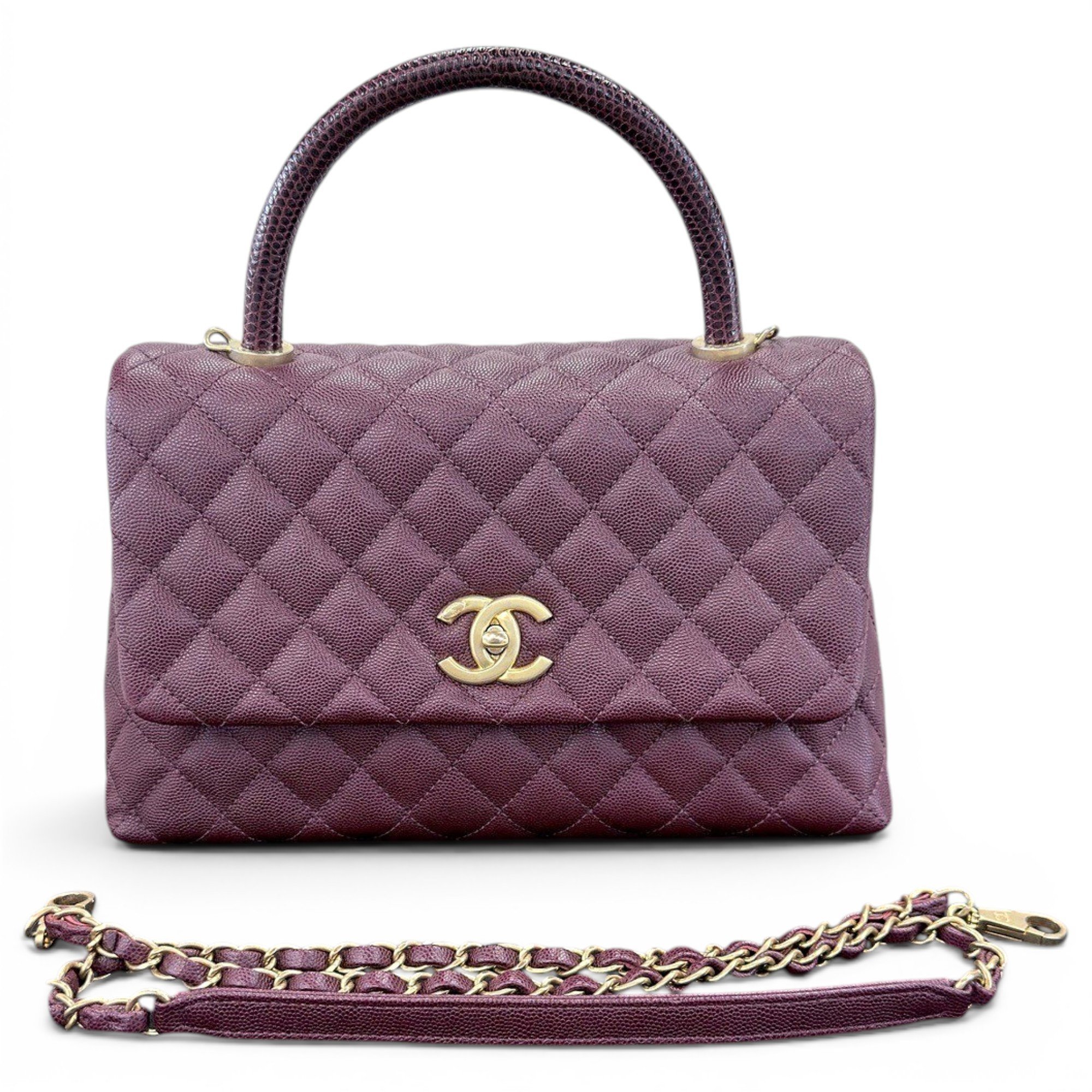 Coco Handle leather crossbody bag