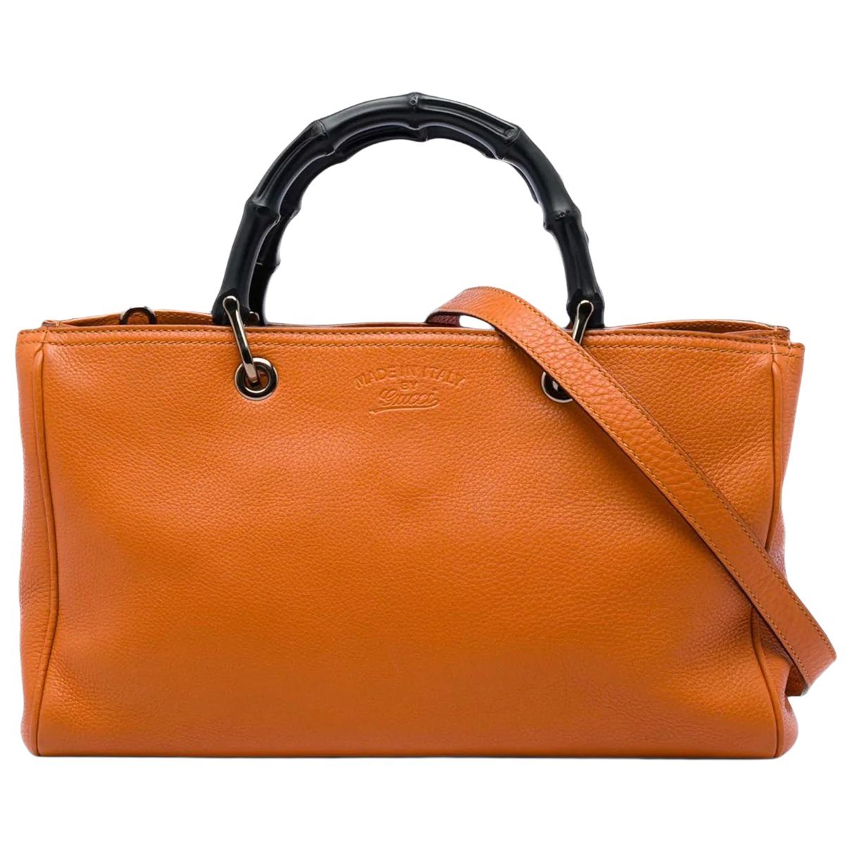 Bamboo leather satchel