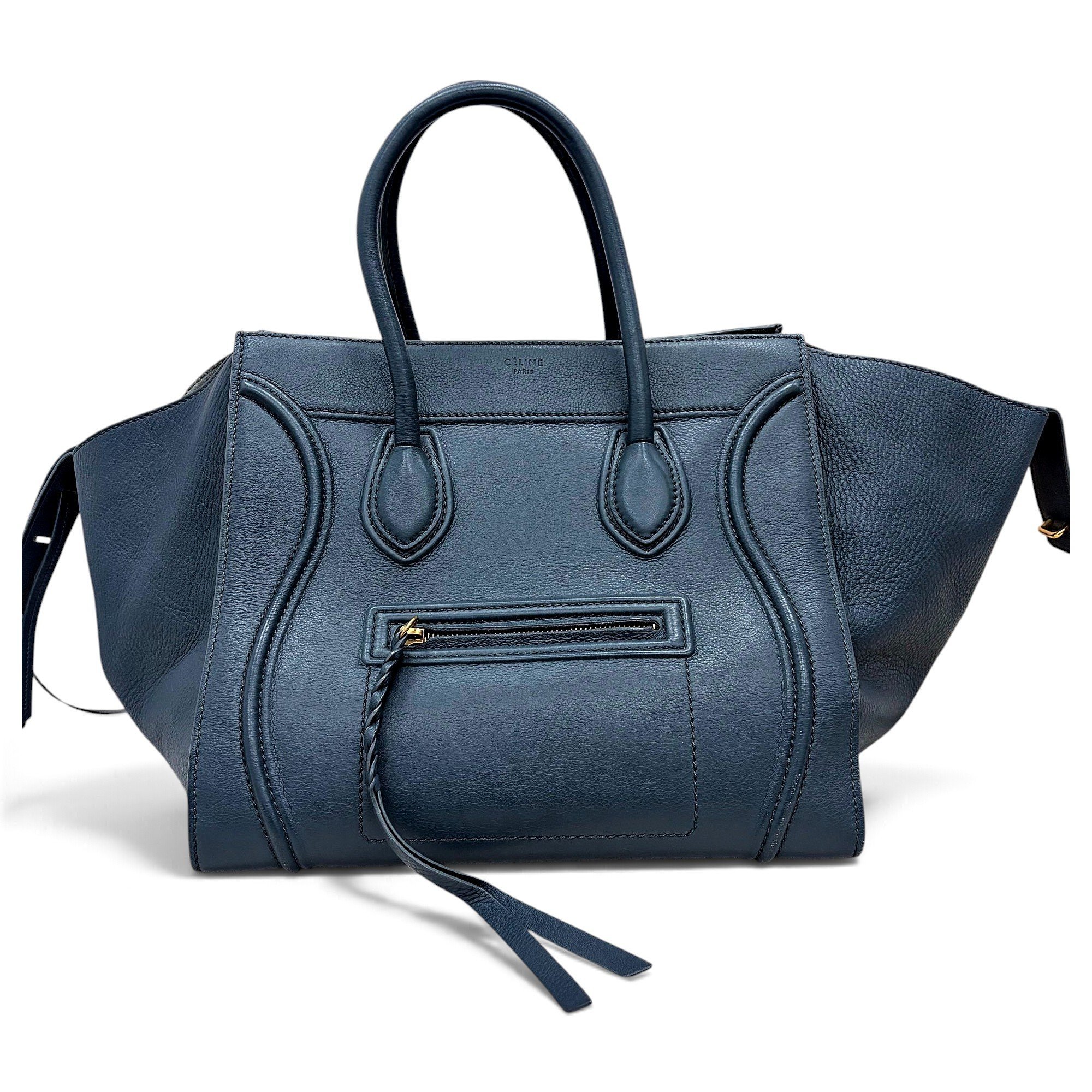 Luggage leather handbag