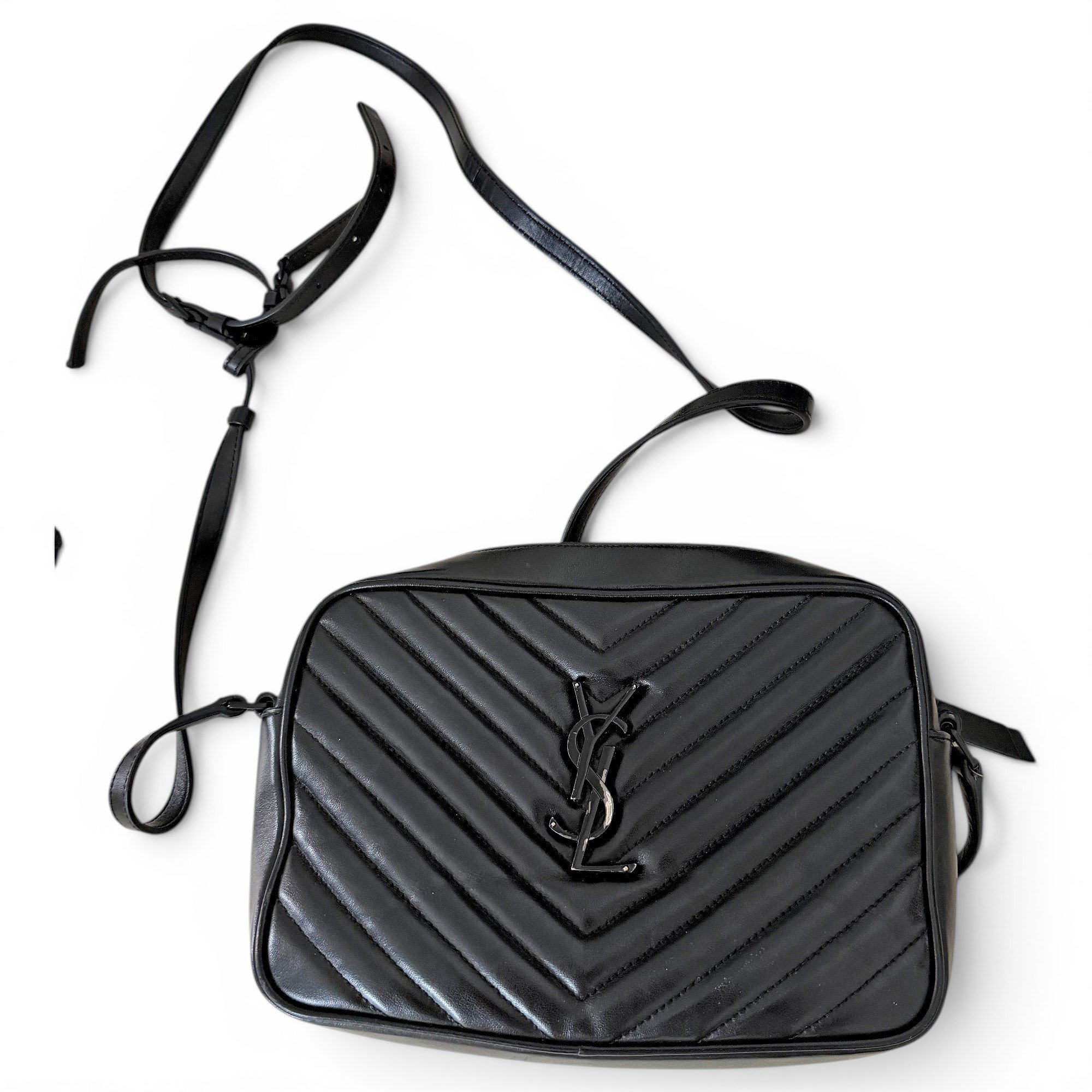 Leather crossbody bag