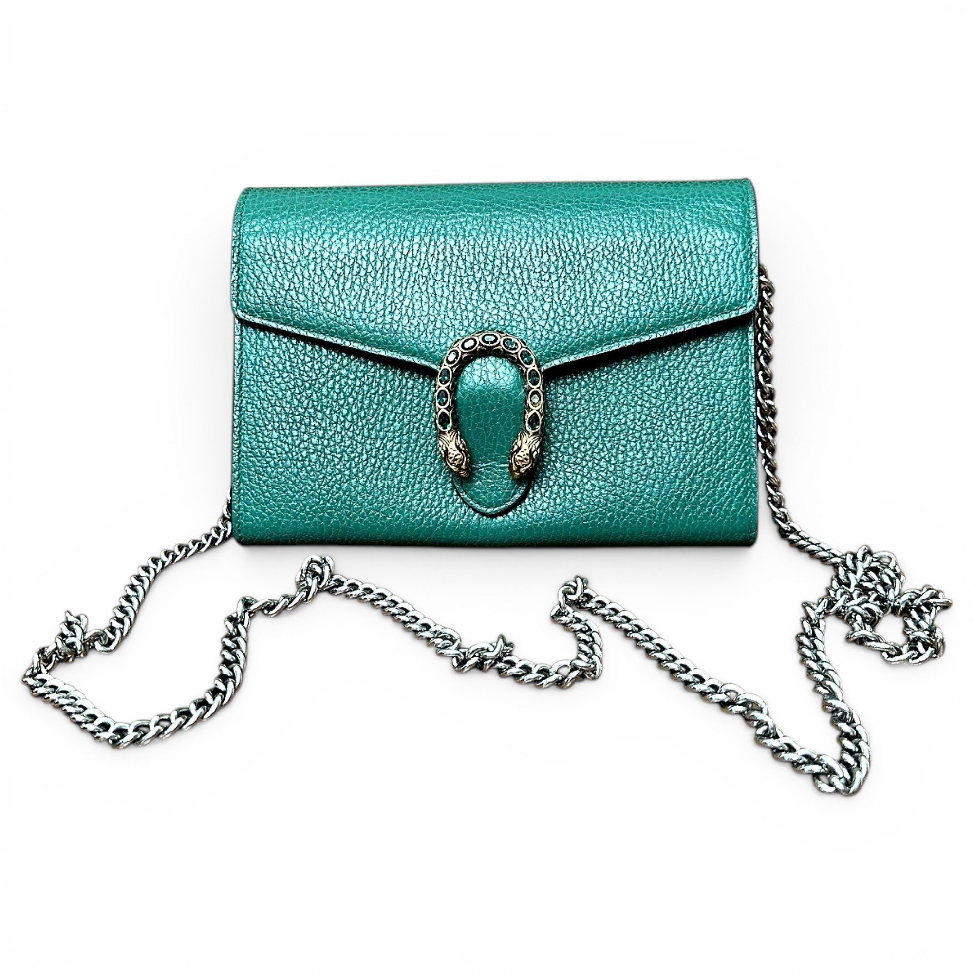 Dionysus Chain Wallet leather handbag