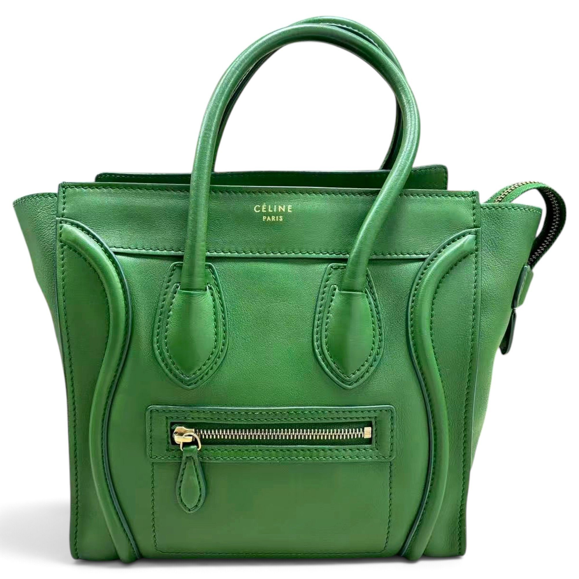 Luggage leather handbag