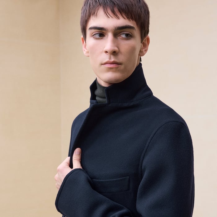 Marine Liverpool Cashmere Coat