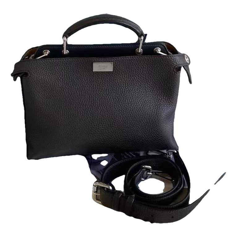 Peekaboo leather handbag