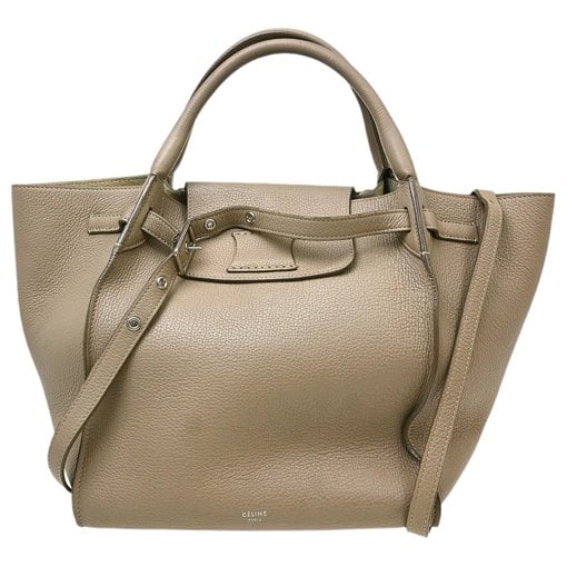 Big Bag leather handbag