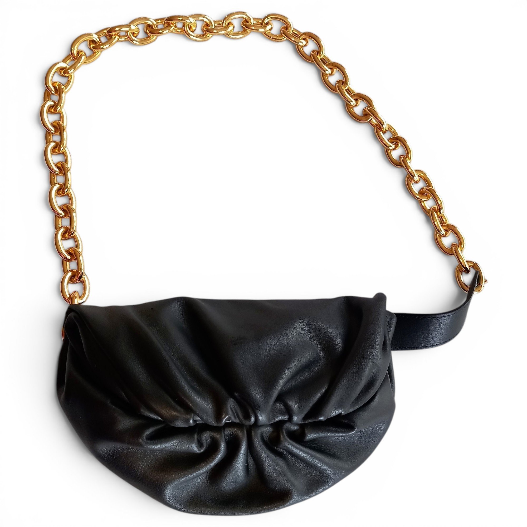 Chain Pouch leather crossbody bag