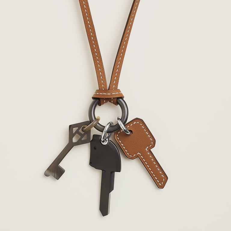 Cles long necklace